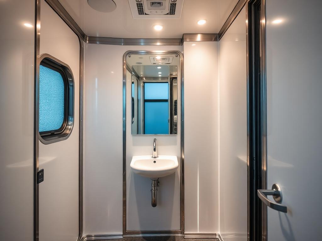 Luxury Restroom Trailers in Sparta, MI